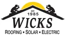 Wicks Roofing and Solar logo