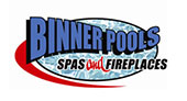 Binner Pools, Spas and Fireplaces logo