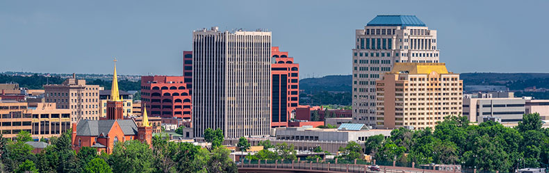 Colorado Springs skyline