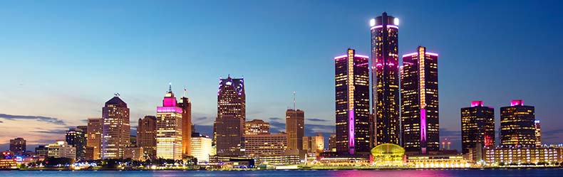 Detroit skyline