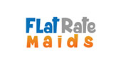 Flat Rate Maids logo