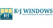 K&J Windows logo