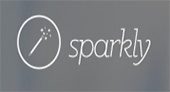 Sparkly logo