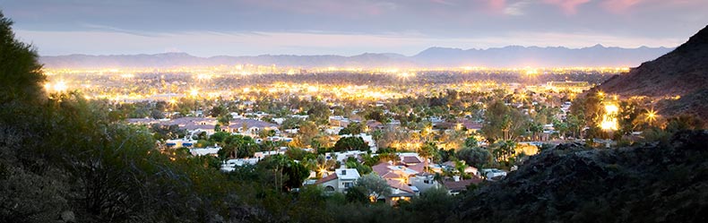 Phoenix skyline