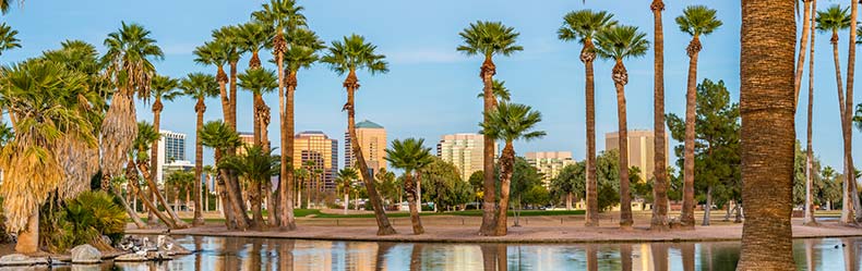 Phoenix skyline