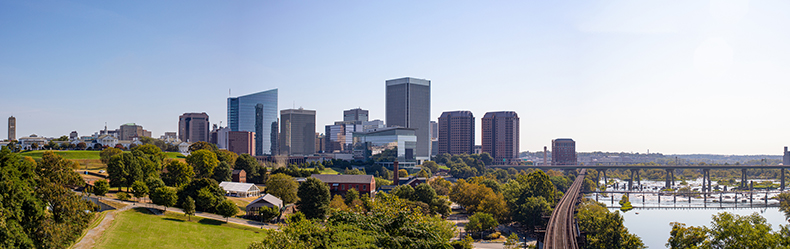 richmond skyline