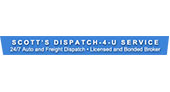 Scott's Dispatch-4-U Service logo