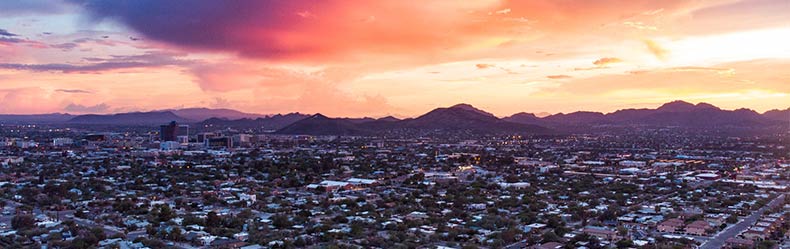 Tucson skyline