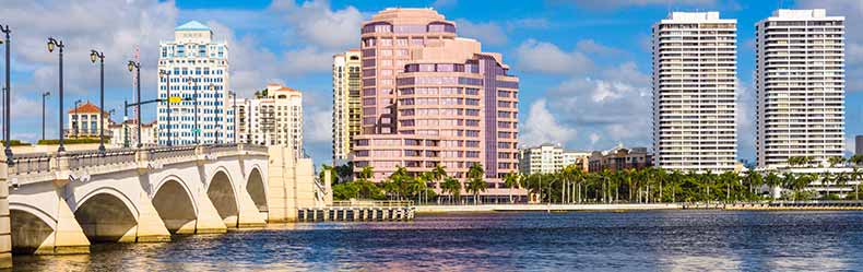 west palm beach skyline