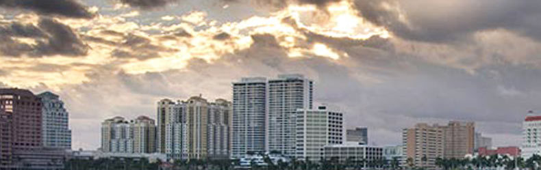 west palm beach skyline