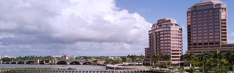 west palm beach skyline